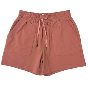 Market & Spruce (Small) Mira Mid Rise Shorts - Stitch Fix Pink Elastic Waist